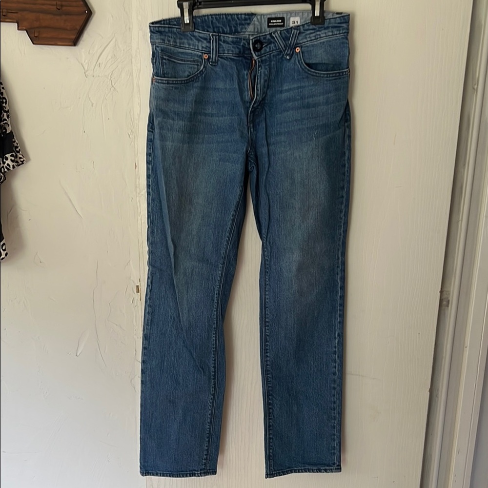 Volcom Regular Straight Blue Denim Jeans